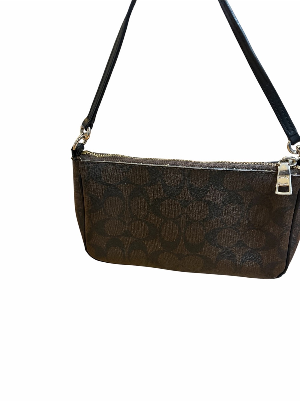 Coach Nolita 19 Brown Signature Canvas Shoulder Bag - Picture 3 of 7
